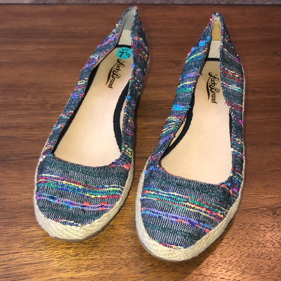 Lucky Brand Shoes - Lucky brand tilly espadrille multicolored wedges
